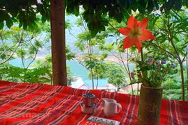 A corner of Nhoc Nhem Homestay (Photo: VietnamPlus)