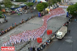 Vietnam's traditional Ao Dai shines in HCM City