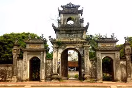 Bell pagoda in Hung Yen province