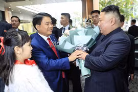 Hanoi mayor welcomes DPRK chairman