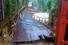 Flash floods swept through northern mountainous region