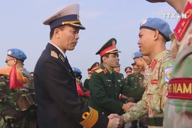 More peacekeepers embark on mission in South Sudan