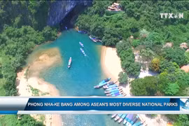 Phong Nha-Ke Bang among Southeast Asia’s most diverse national parks