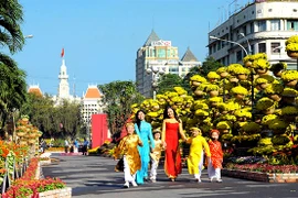 Flower street in HCM City to open next month