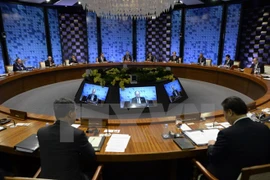 APEC leaders urge regional counter-terrorism cooperation