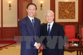 Party chief receives Chinese Party official