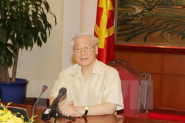 Party General Secretary Nguyen Phu Trong (Photo: VNA)