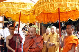 Khmer people in Tra Vinh celebrate Sene Dolta festival