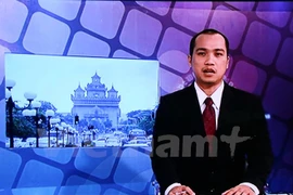 Lao National TV airs first news programme in Vietnamese