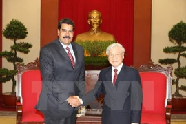 Party leader welcomes Venezuelan President