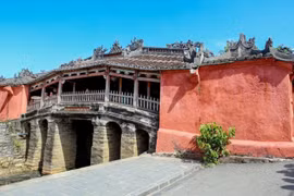 Japanese ancient architecture in Hoi An town