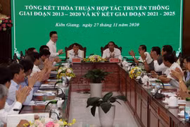 Vietnam News Agency, Kien Giang intensify communications cooperation
