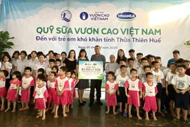 82,000 glasses of milk to be given to disadvantaged children in Thua Thien-Hue