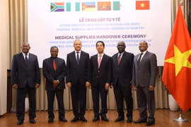 Vietnam presents medical supplies to African nations