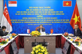 Vietnam, Singapore hold ministerial conference on cyber security