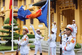 Hanoi flag hoisting ceremony marks ASEAN’s 53rd founding anniversary