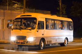 Korean passengers flown back home from Da Nang city 
