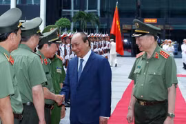 PM commends public security force’s performance in first half