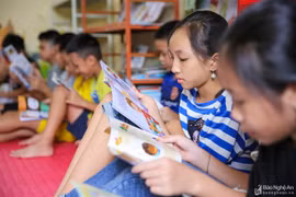Summer libraries welcome 7,000 children in Nghe An
