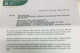 Israeli doctor refutes allegation on role in COVID-19 combat in Vietnam 