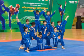 Student Vovinam tournament begins in HCM City