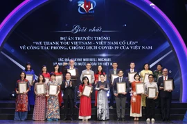 Winners of National External Information Service Awards honoured