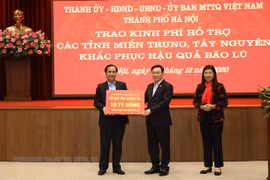 Hanoi grants nearly 4 mln USD to disaster-hit provinces