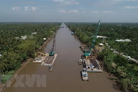 Tien Giang: over 7.6 billion VND for anti-saline intrusion facilities 