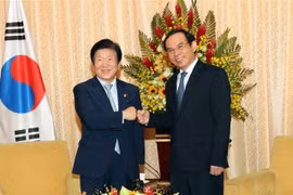 HCM City leader meets Korean top legislator 
