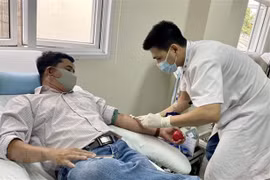 Hai Phong medical workers join voluntary blood donation