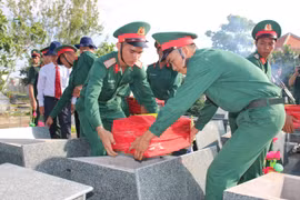 Memorial services for fallen soldiers held