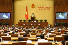 Two resolutions, one law adopted at onging NA sitting
