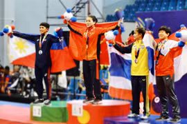 Vietnamese wrestlers target Tokyo Olympics spots