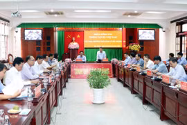 Vietnam News Agency seek to intensify information connection with Mekong Delta localities 