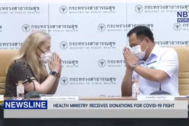 Thailand’s Health Ministry receives donations for COVID-19 fight
