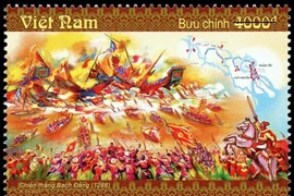 Special stamp collection spotlighting Bach Dang victory made public 