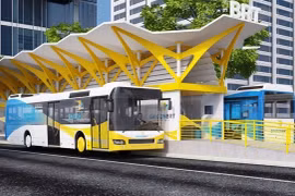 HCM City cuts costs for first BRT route