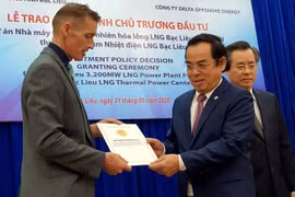 Bac Lieu hopes 4-billion-USD LNG project will attract more FDI