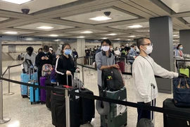 Over 340 Vietnamese return home safely from US