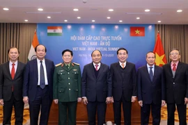 Vietnamese, Indian PMs co-chair virtual summit