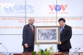 UN officials hold working session with VOV leaders