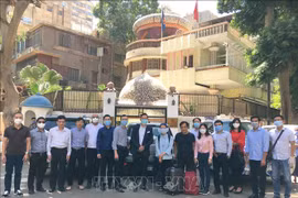 Over 260 Vietnamese citizens come home from Kuwait, Qatar, Egypt