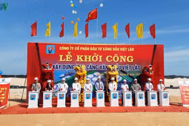 Work starts on petrol warehouse in central Quang Tri province