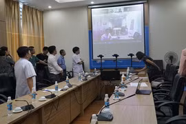 UNDP presents robots help protect frontline health workers