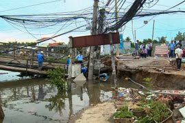 Can Tho City takes steps to prevent erosion
