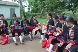 Hoa Binh preserves unique costume of Dao quan chet group 