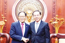 HCM City’s leaders welcome new Korean Ambassador to Vietnam