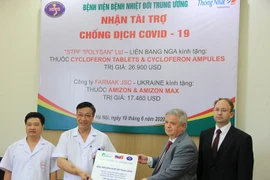 Tropical diseases hospital receives two drug parcels to fight COVID-19