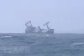 10 sailors on sunken Panamanian ship off Binh Thuan waters found