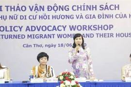Workshop seeks ways to support returned migrant women